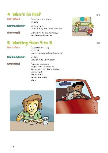 Buchcover und Innenansicht für das Buch: PONS Sprachlern-Comic Englisch