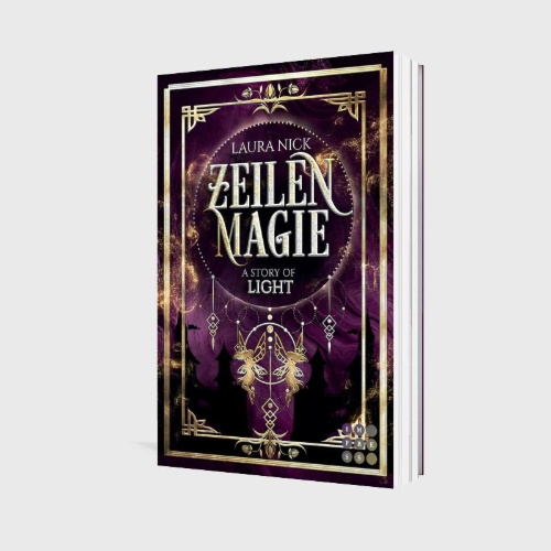 Buchcover und Innenansicht für das Buch: Zeilenmagie 1: A Story of Light
