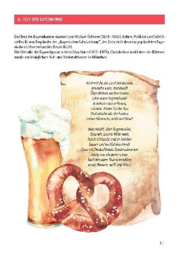 Buchcover und Innenansicht für das Buch: Das kleine Bayern-Lexikon - der Freistaat in Stichwörtern