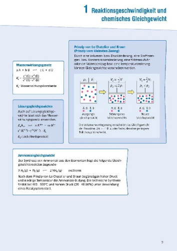 Buchcover und Innenansicht für das Buch: Klett Sicher im Abi Oberstufen-Wissen Chemie