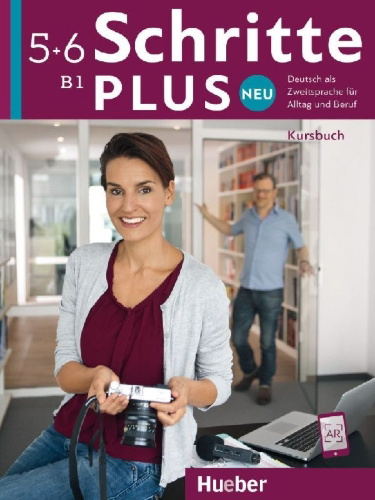 Buchcover und Innenansicht für das Buch: Schritte plus Neu 5+6 B1 Kursbuch
