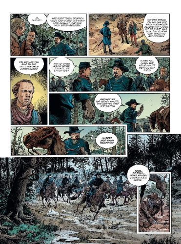 Buchcover und Innenansicht für das Buch: Veritable histoire du Far West 5