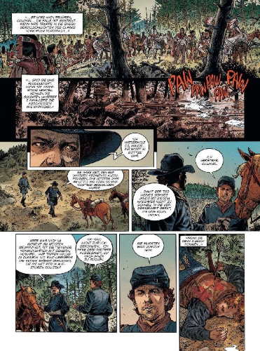 Buchcover und Innenansicht für das Buch: Veritable histoire du Far West 5