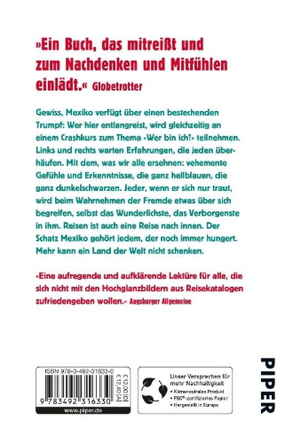 Buchcover und Innenansicht für das Buch: In Mexiko