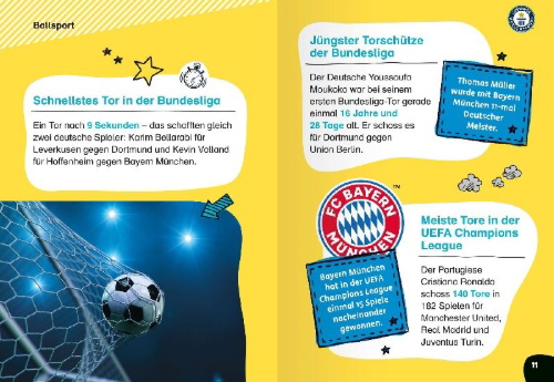 Buchcover und Innenansicht für das Buch: Guinness World Records - Sport