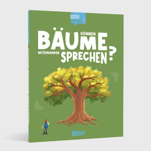 Buchcover und Innenansicht für das Buch: Big Questions Answered: Can trees talk to each other?