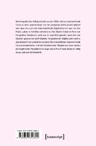 Buchcover und Innenansicht für das Buch: Claude Cahuns Poesie des Objekts