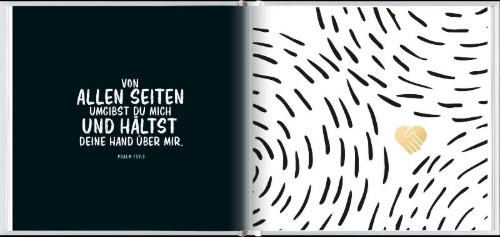 Buchcover und Innenansicht für das Buch: Was ich dir wünsche zur Konfirmation