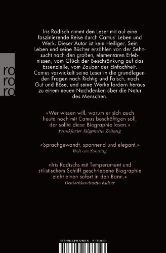 Buchcover und Innenansicht für das Buch: Camus