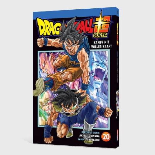 Buchcover und Innenansicht für das Buch: Dragon Ball Super