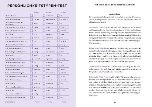 Buchcover und Innenansicht für das Buch: Ayurveda-Routinen für jeden Tag