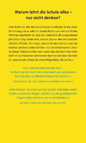 Buchcover und Innenansicht für das Buch: Ist die Schule zu blöd für unsere Kinder?