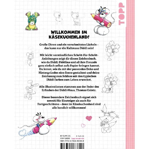 Buchcover und Innenansicht für das Buch: APPRENDRE A DESSINER AVEC DIDDL (9782036070790)