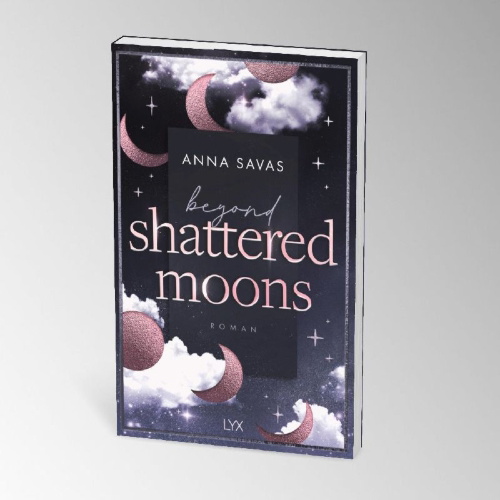 Buchcover und Innenansicht für das Buch: Beyond Shattered Moons