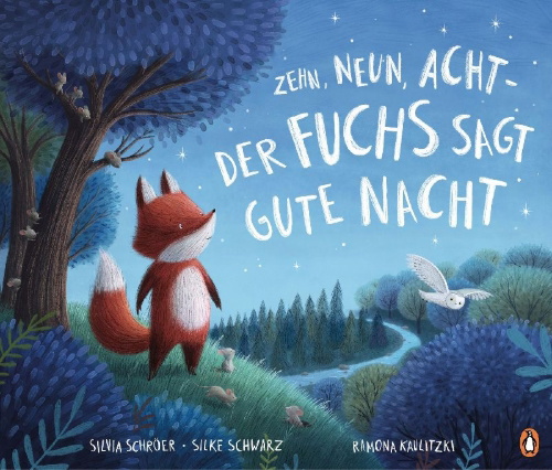 Buchcover und Innenansicht für das Buch: Zehn, neun, acht - der Fuchs sagt gute Nacht