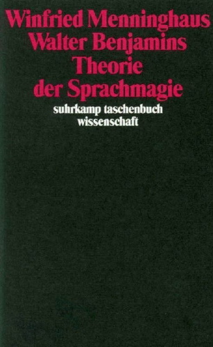 Buchcover und Innenansicht für das Buch: Walter Benjamins Theorie der Sprachmagie