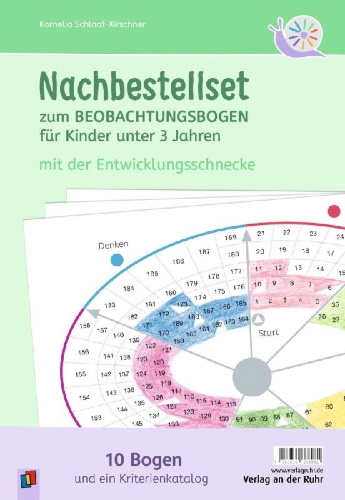 Buchcover und Innenansicht für das Buch: Nachbestellset zum Beobachtungsbogen für Kinder unter 3 Jahren