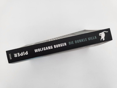 Buchcover und Innenansicht für das Buch: Die dunkle Villa