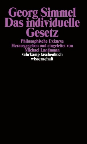 Buchcover und Innenansicht für das Buch: Das individuelle Gesetz