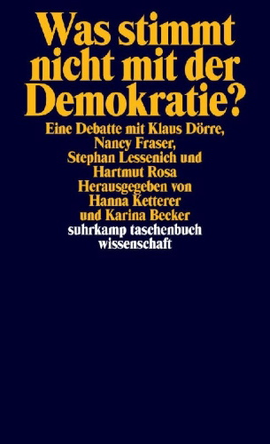 Buchcover und Innenansicht für das Buch: Was stimmt nicht mit der Demokratie?