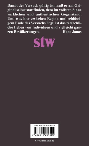 Buchcover und Innenansicht für das Buch: Menschenversuche