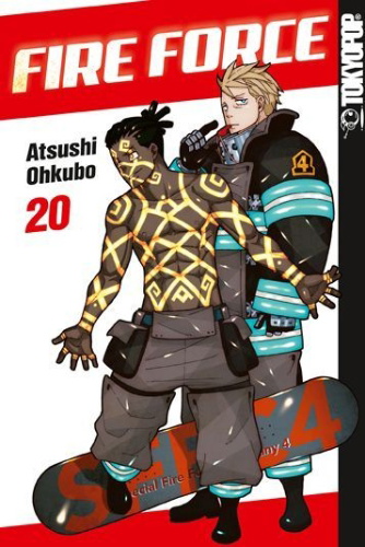 Buchcover und Innenansicht für das Buch: Fire Force 20
