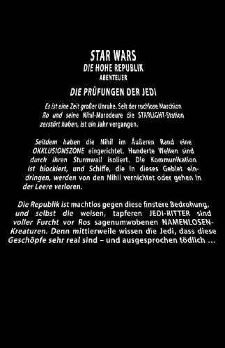 Buchcover und Innenansicht für das Buch: Star Wars: The High Republic Adventures: (Phase III) 1-5