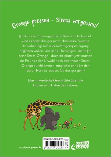 Buchcover und Innenansicht für das Buch: Grumpy Monkey Freshly Squeezed