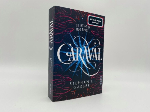 Buchcover und Innenansicht für das Buch: Caraval