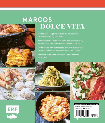 Buchcover und Innenansicht für das Buch: Marcos little Italy