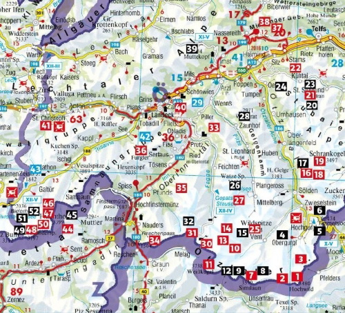 Buchcover und Innenansicht für das Buch: Ötztal - Silvretta