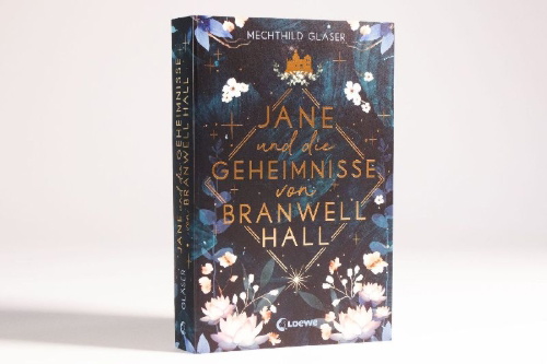 Buchcover und Innenansicht für das Buch: Jane und die Geheimnisse von Branwell Hall
