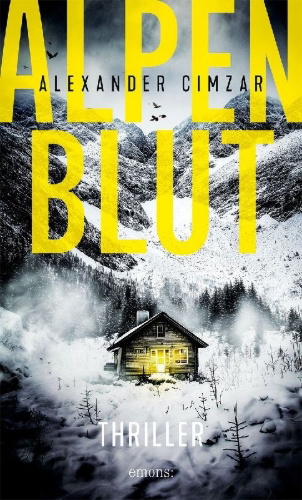 Buchcover und Innenansicht für das Buch: Alpenblut