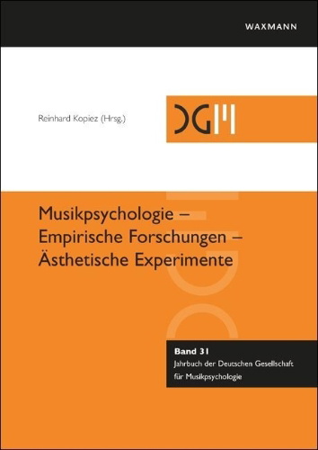 Buchcover und Innenansicht für das Buch: Musikpsychologie - Empirische Forschungen - Ästhetische Experimente