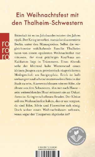 Buchcover und Innenansicht für das Buch: Weihnachten am Ku'damm