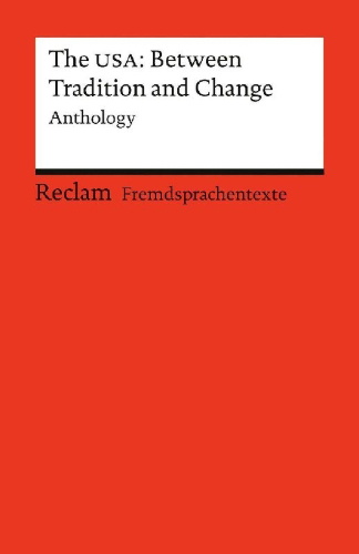Buchcover und Innenansicht für das Buch: The USA: Between Tradition and Change. Anthology