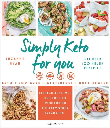 Buchcover und Innenansicht für das Buch: Beyond Simply Keto