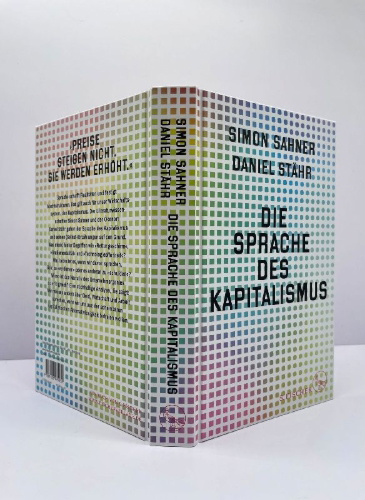 Buchcover und Innenansicht für das Buch: Die Sprache des Kapitalismus
