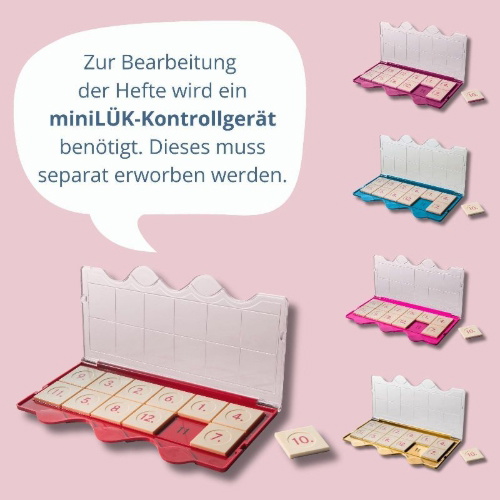 Buchcover und Innenansicht für das Buch: miniLÜK. Vorschule / 1. Klasse Logisches Denken mit Sam und Julia