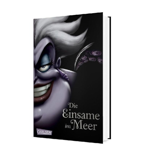 Buchcover und Innenansicht für das Buch: Disney Villains 3: Die Einsame im Meer