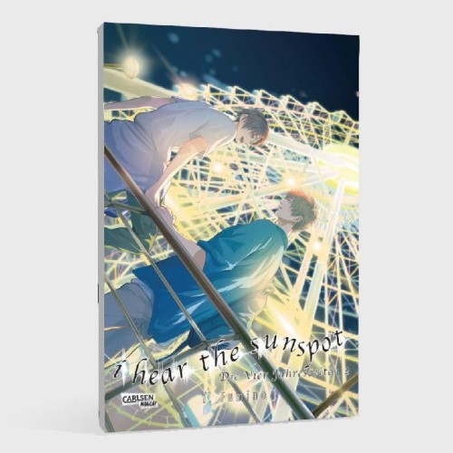 Buchcover und Innenansicht für das Buch: Hidamari ga Kikoeru: Shunkashuutou