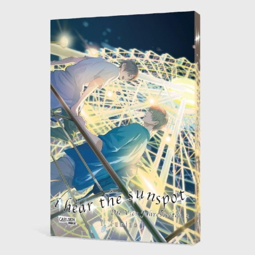 Buchcover und Innenansicht für das Buch: Hidamari ga Kikoeru: Shunkashuutou