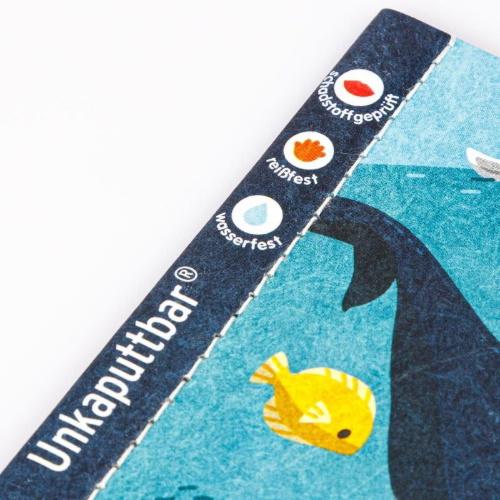 Buchcover und Innenansicht für das Buch: Baby Pixi (unkaputtbar) 142: Flippediflapp: Tiere im Meer