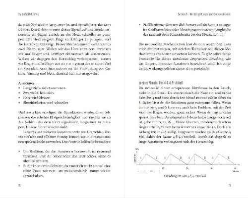 Buchcover und Innenansicht für das Buch: Die Tiefschlaf-Formel