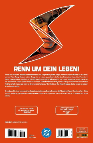 Buchcover und Innenansicht für das Buch: Absolute Flash #1-#6