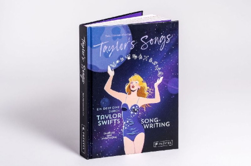 Buchcover und Innenansicht für das Buch: Into the Taylor-Verse. Taylor Swift's Songwriting Journey.