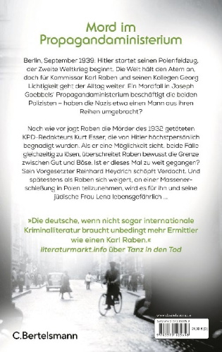 Buchcover und Innenansicht für das Buch: Rabens Rache