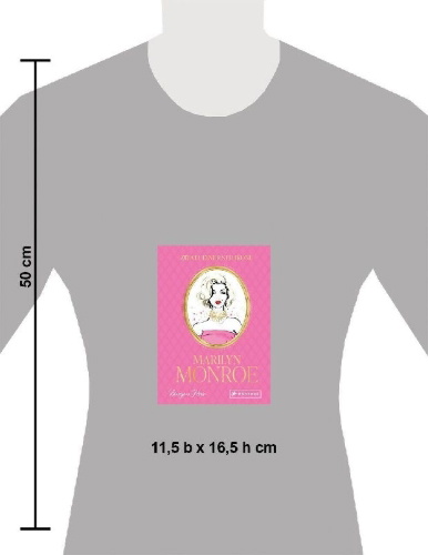 Buchcover und Innenansicht für das Buch: Marilyn Monroe: Words From a Fashion Icon