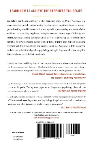 Buchcover und Innenansicht für das Buch: The How of Happiness