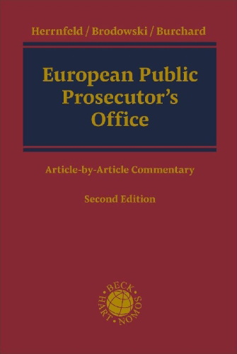 Buchcover und Innenansicht für das Buch: European Public Prosecutor's Office. EPPO